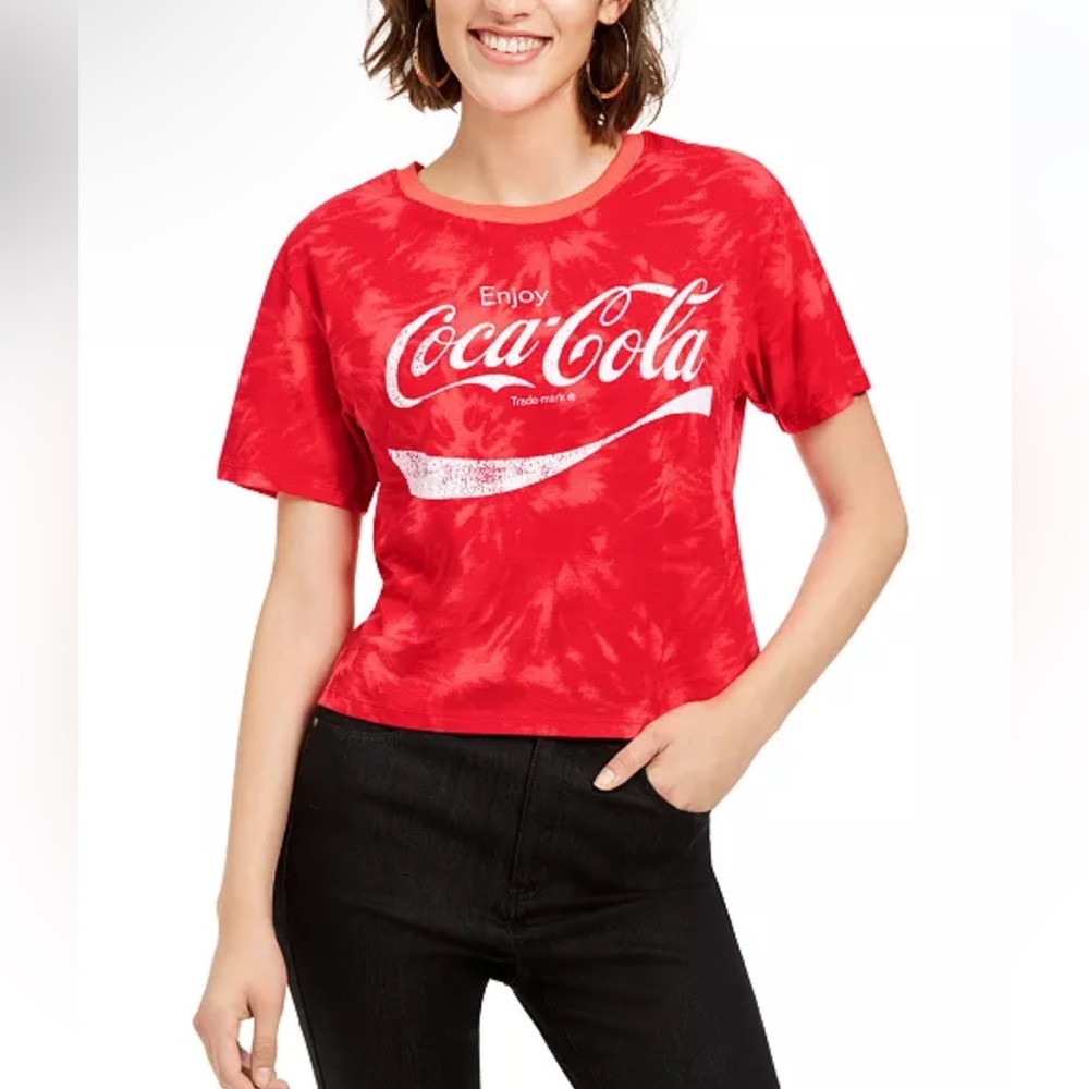 Coca Cola Love Tribe Tie Dye Shirt Size XS EUC